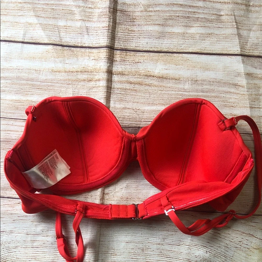 H&M Bold Red Bikini Top‎